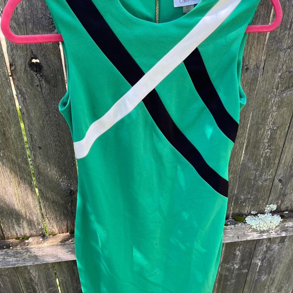 Calvin klein green dress